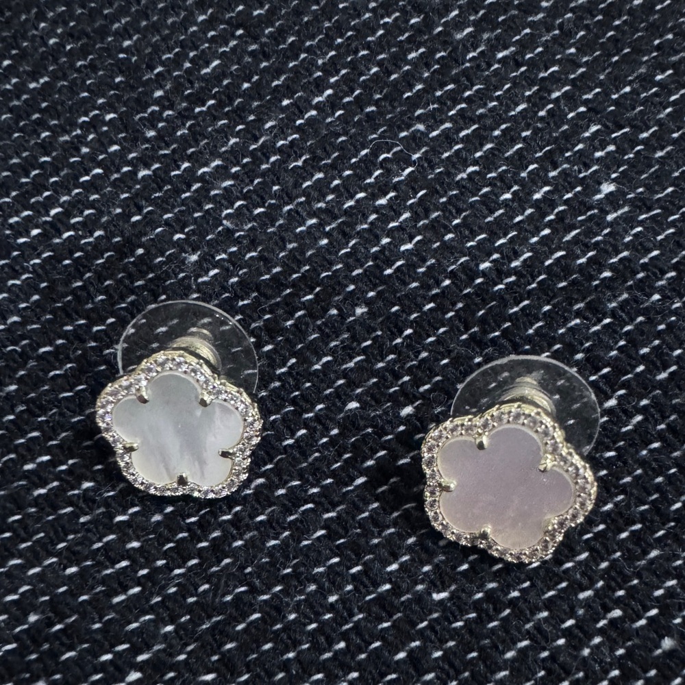 Unbranded Stud White Earrings